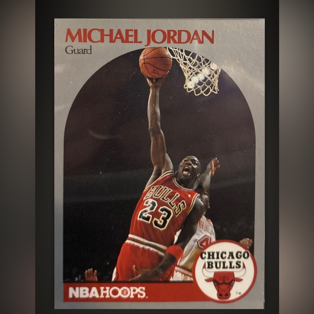 1990 NBA Hoops MICHAEL JORDAN #65